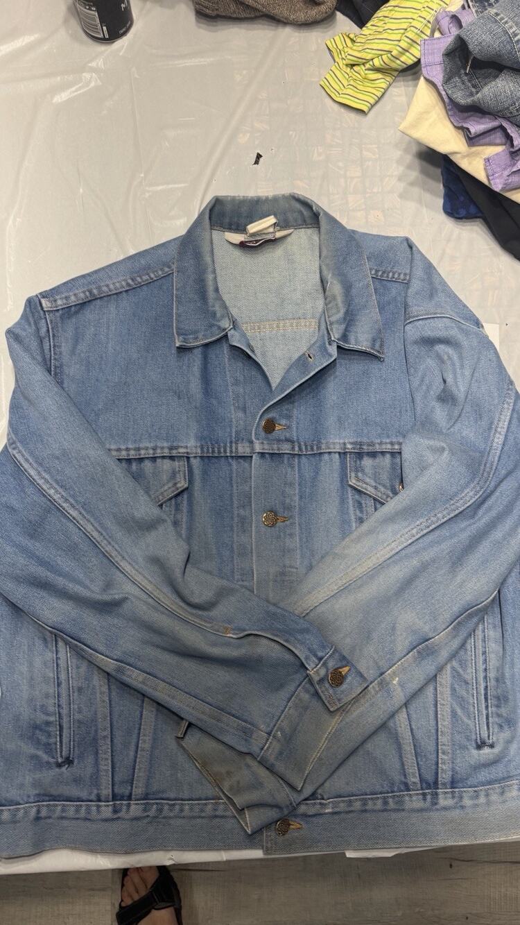 80’s Big Mac Workwear Vintage Denim Jacket Trucker XL See Measurements